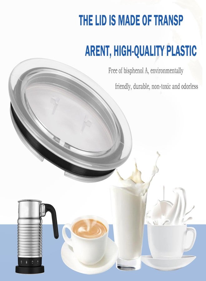GQNDGN Milk Frother Lid Cover Seal Part 93271 for Nespresso Aeroccino 3 3R, Frother Lid Replacement fits Nespresso Aerocchino 3593 & 3594 Only (1P) - Image 4